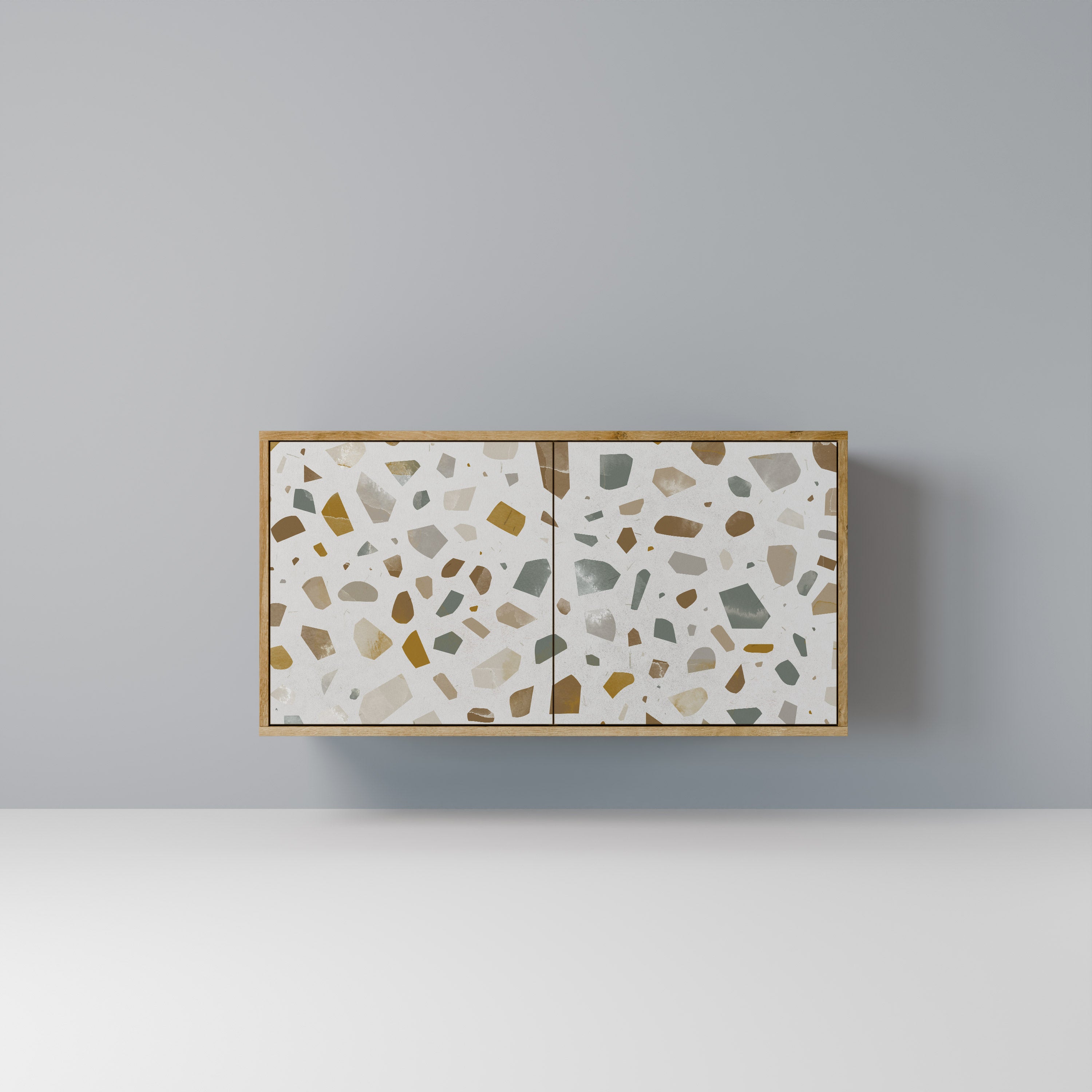 PIECES OF TOMORROW 2-Door Sideboard in Oak Effect