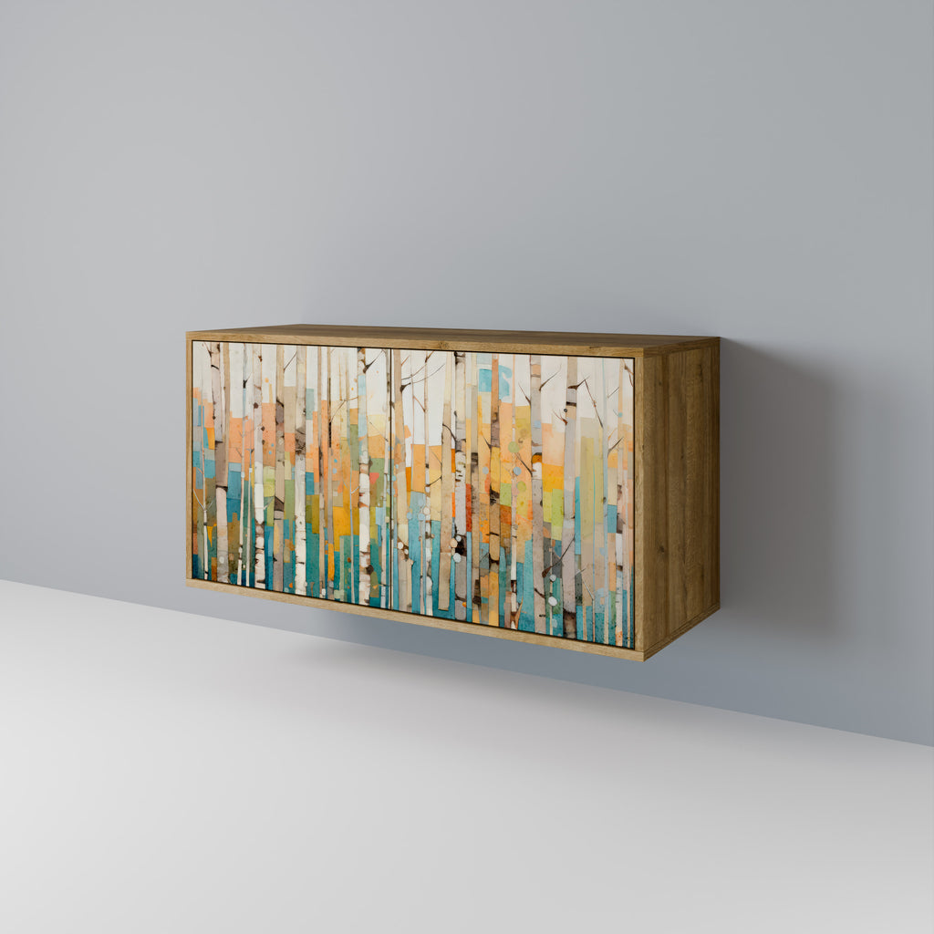 BIRCH KALEIDOSCOPE 2-Door Sideboard in Oak Effect