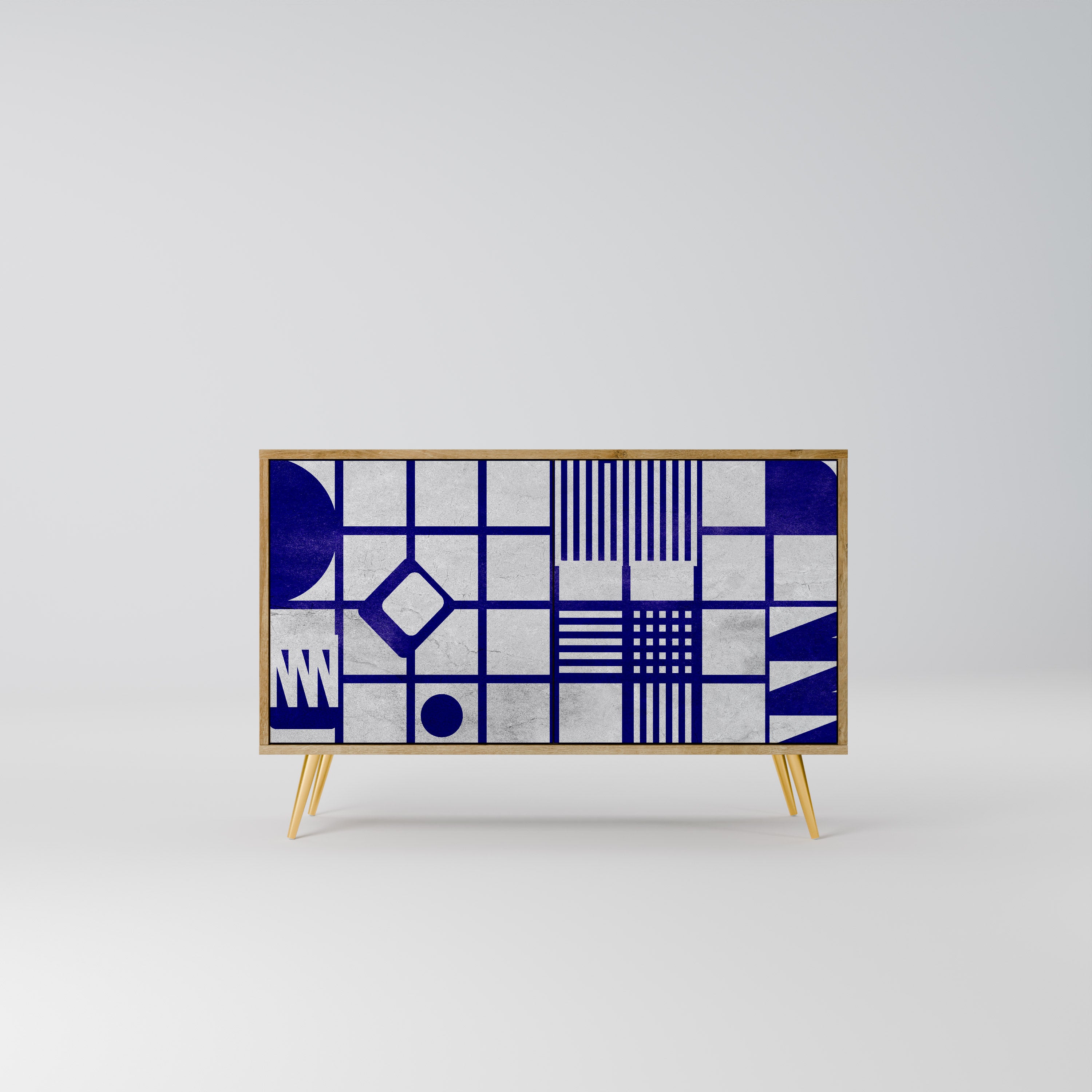 THE RIGHT PLACES 2-Door Sideboard in Oak Effect