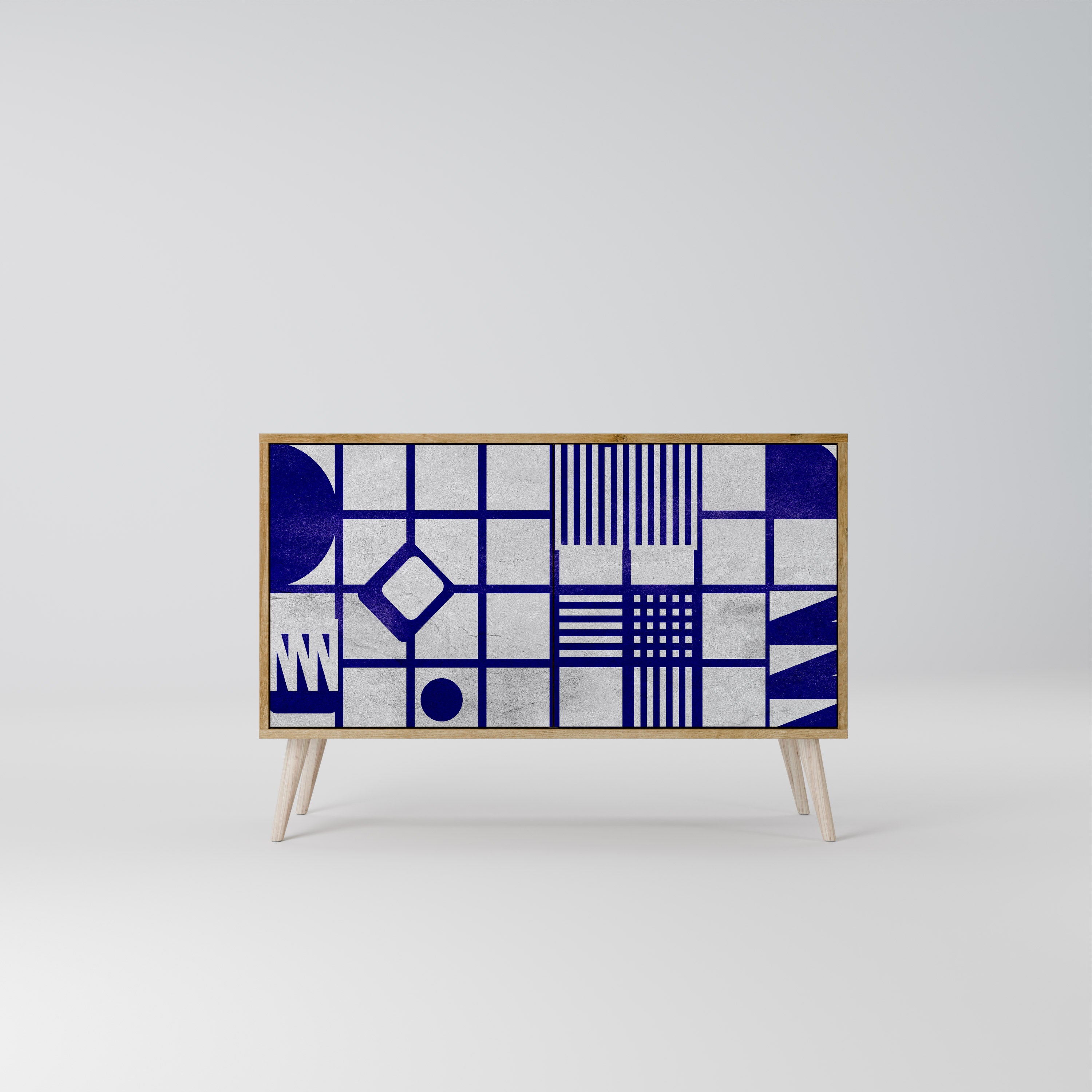 THE RIGHT PLACES 2-Door Sideboard in Oak Effect