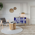 THE RIGHT PLACES Aparador de 2 Puertas en Efecto Roble