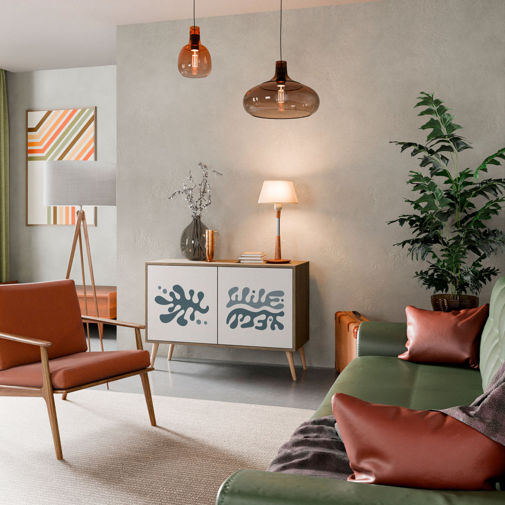 WONDERLAND VEGETATION 2-Door Sideboard in Oak Effect