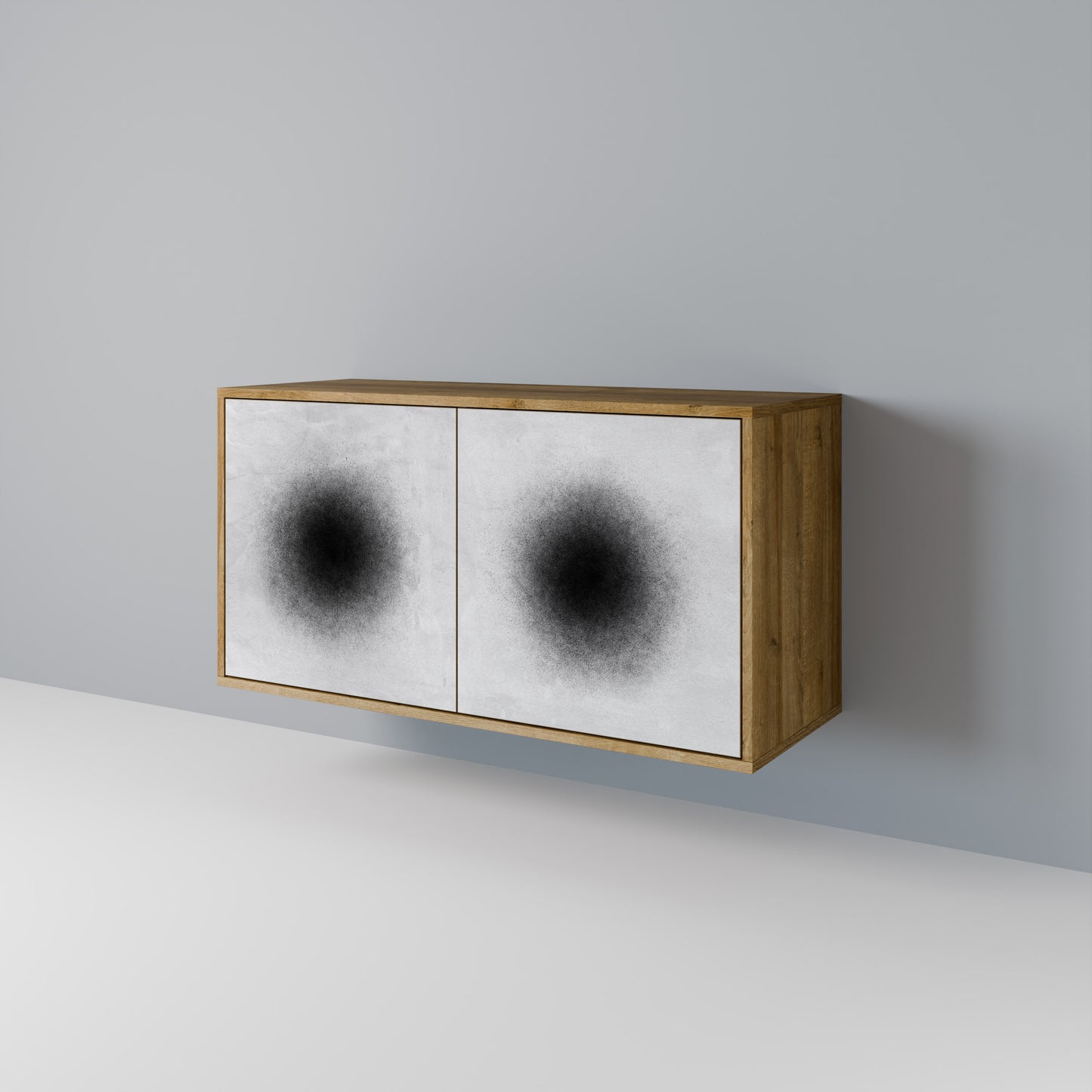 BLACK HOLE Aparador de 2 Puertas