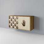 SEE MORE 2-Door Sideboard in Oak Effect