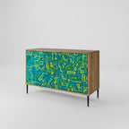 NOSTALGIC MEMORIES 2-Door Sideboard in Oak Effect