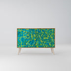 NOSTALGIC MEMORIES 2-Door Sideboard in Oak Effect