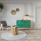 NOSTALGIC MEMORIES 2-Door Sideboard in Oak Effect