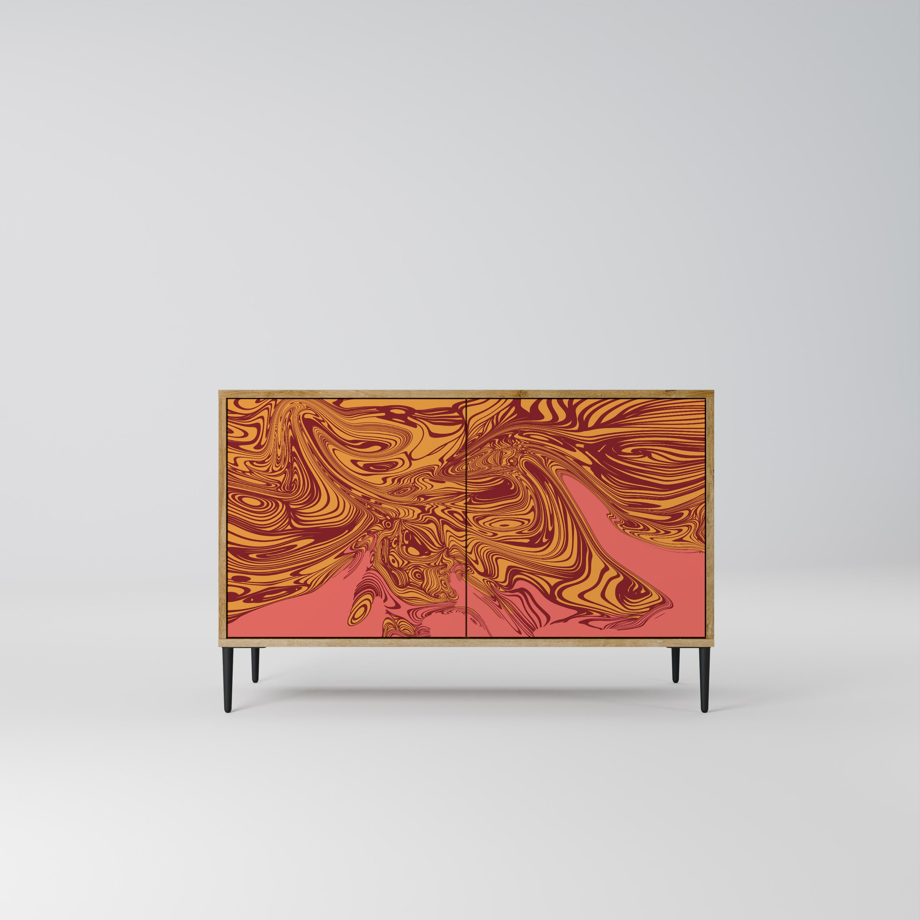 FLOATING THOUGHTS 2-Door Sideboard in Oak Effect
