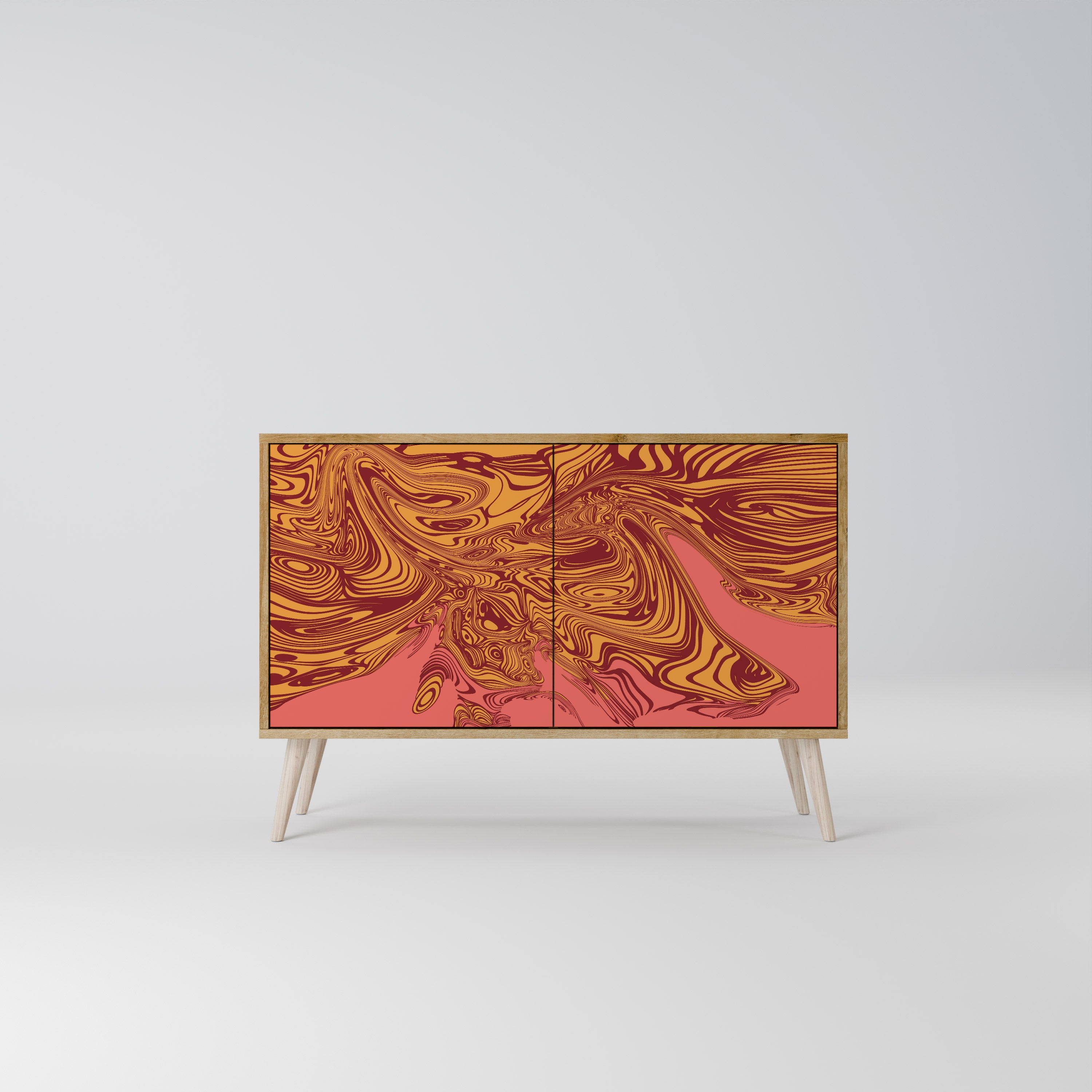 FLOATING THOUGHTS 2-Door Sideboard in Oak Effect