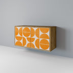 RECURRING DREAMS Aparador de 2 Puertas en Efecto Roble