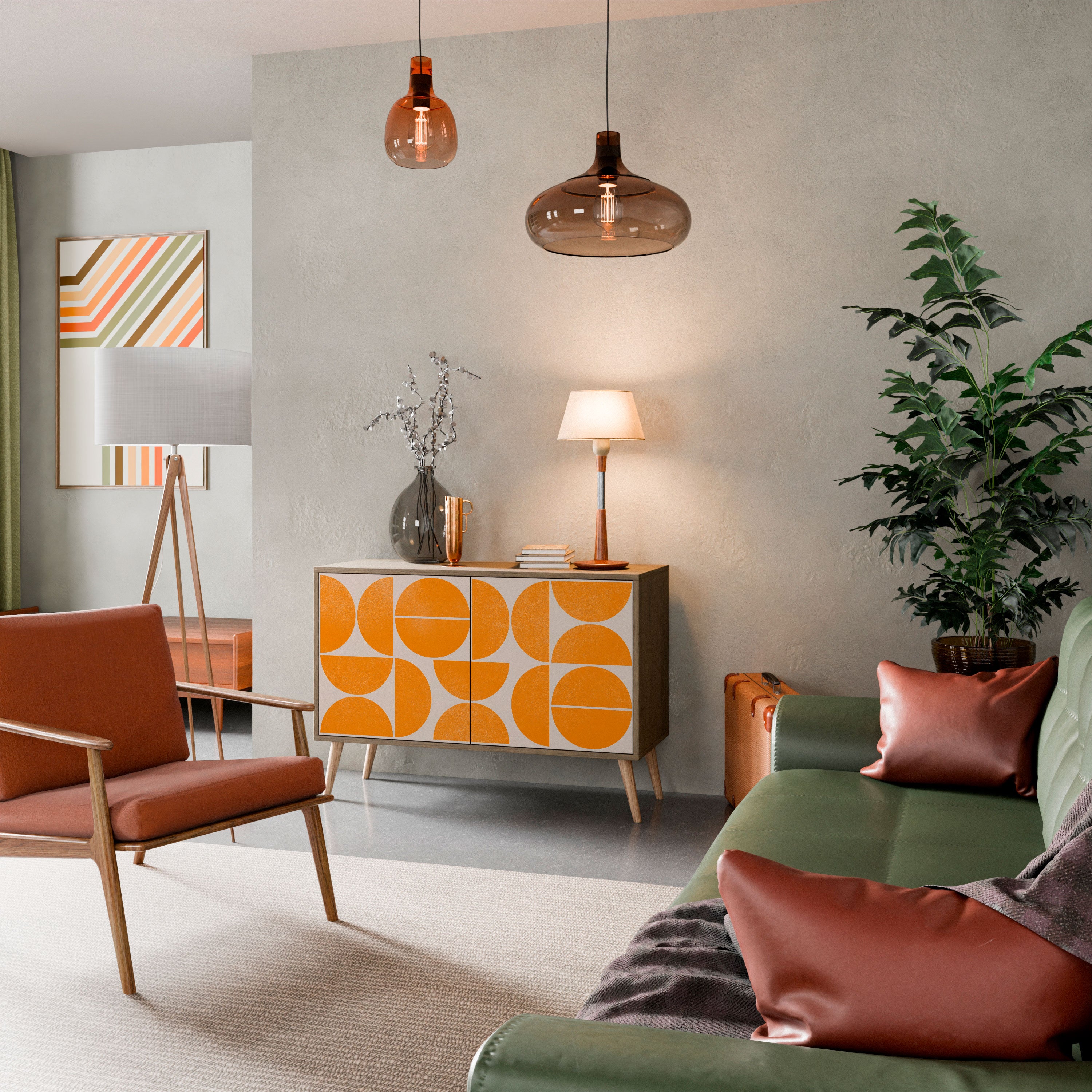 RECURRING DREAMS 2-Door Sideboard in Oak Effect