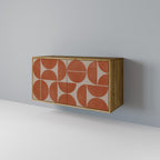 REPETITION COMPULSION 2-Door Sideboard in Oak Effect