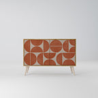 REPETITION COMPULSION 2-Door Sideboard in Oak Effect