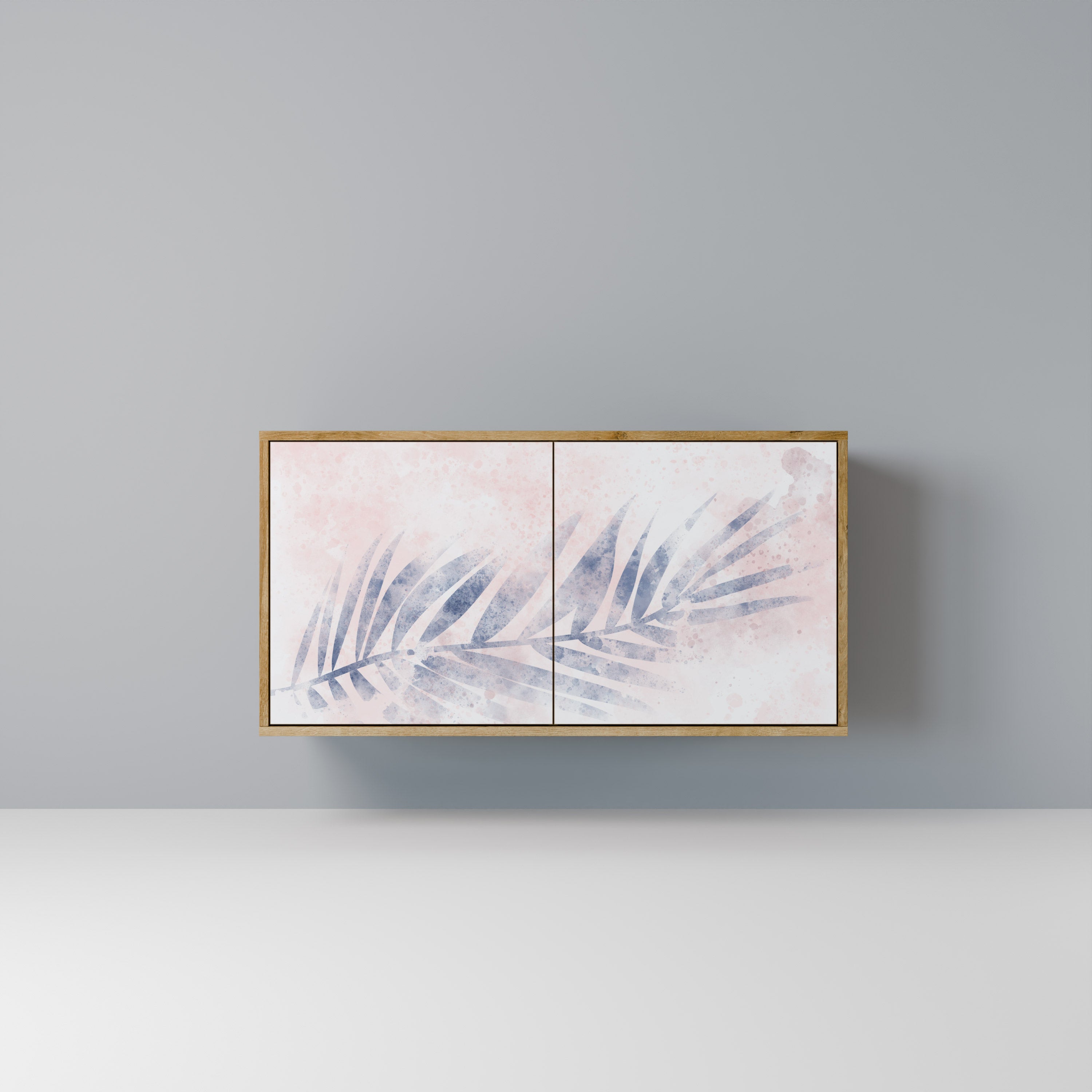 TIMELESS FLOAT 2-Door Sideboard in Oak Effect