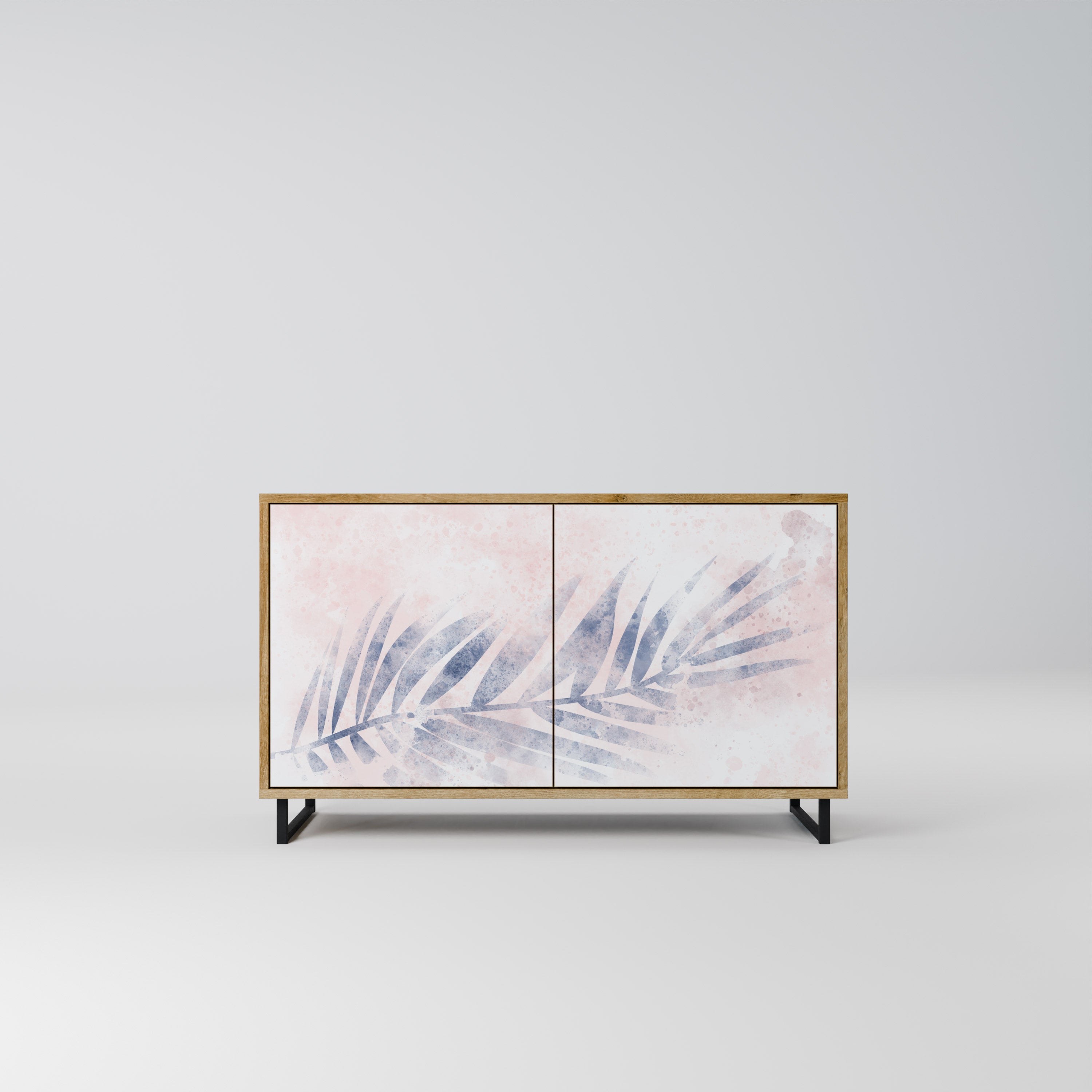 TIMELESS FLOAT 2-Door Sideboard in Oak Effect