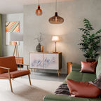 TIMELESS FLOAT Aparador de 2 Puertas en Efecto Roble