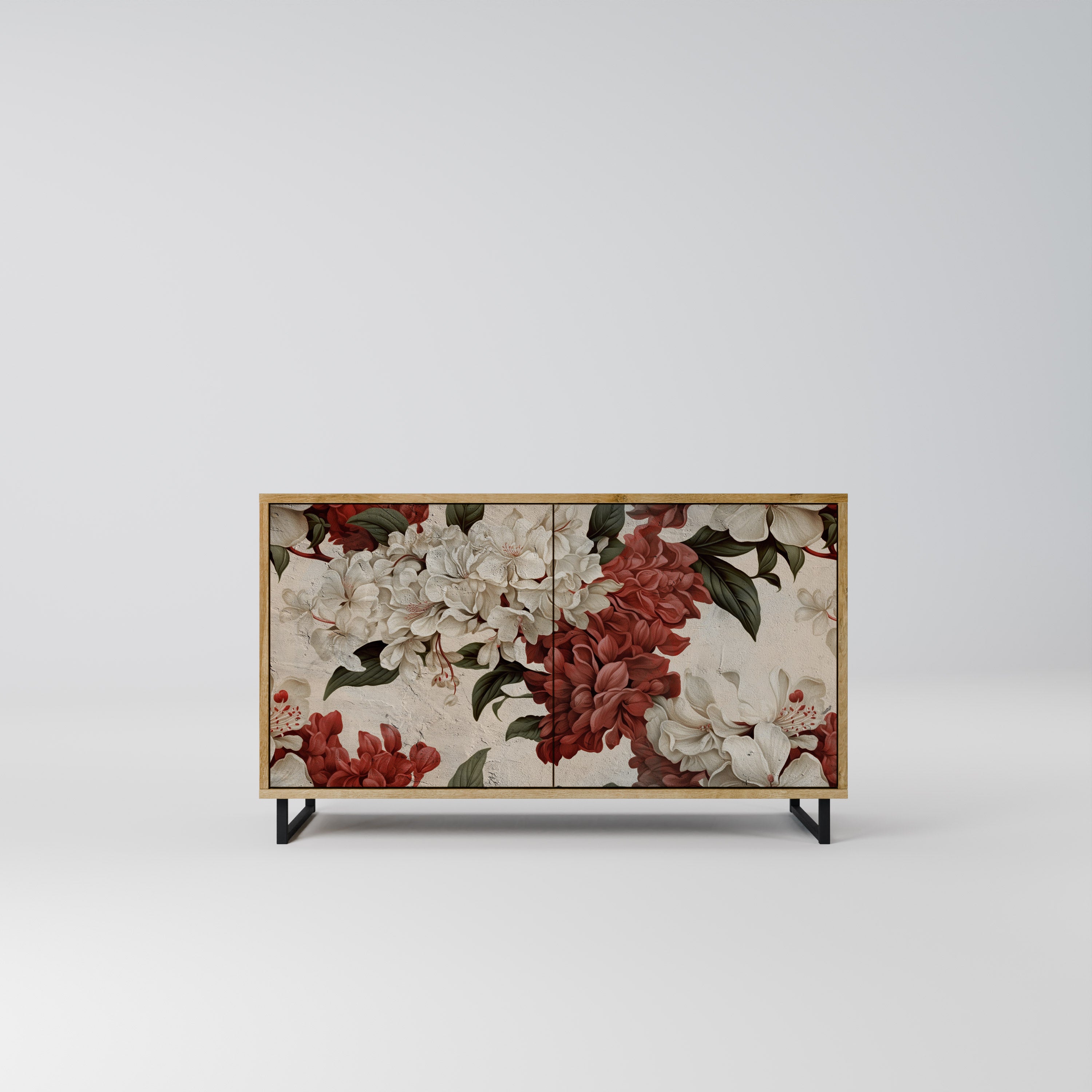 EPHEMERAL DAYS 2-Door Sideboard in Oak Effect