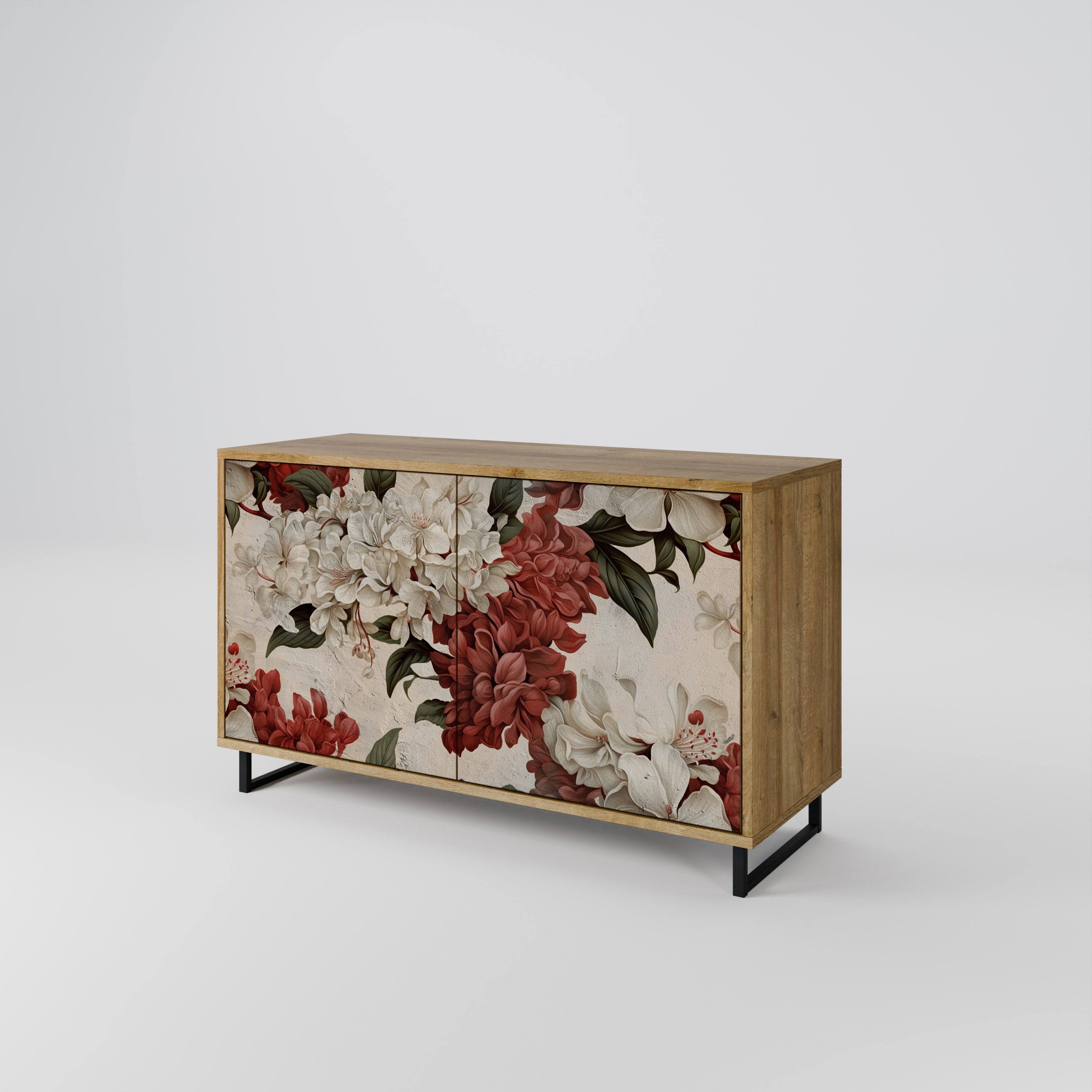 EPHEMERAL DAYS 2-Door Sideboard in Oak Effect