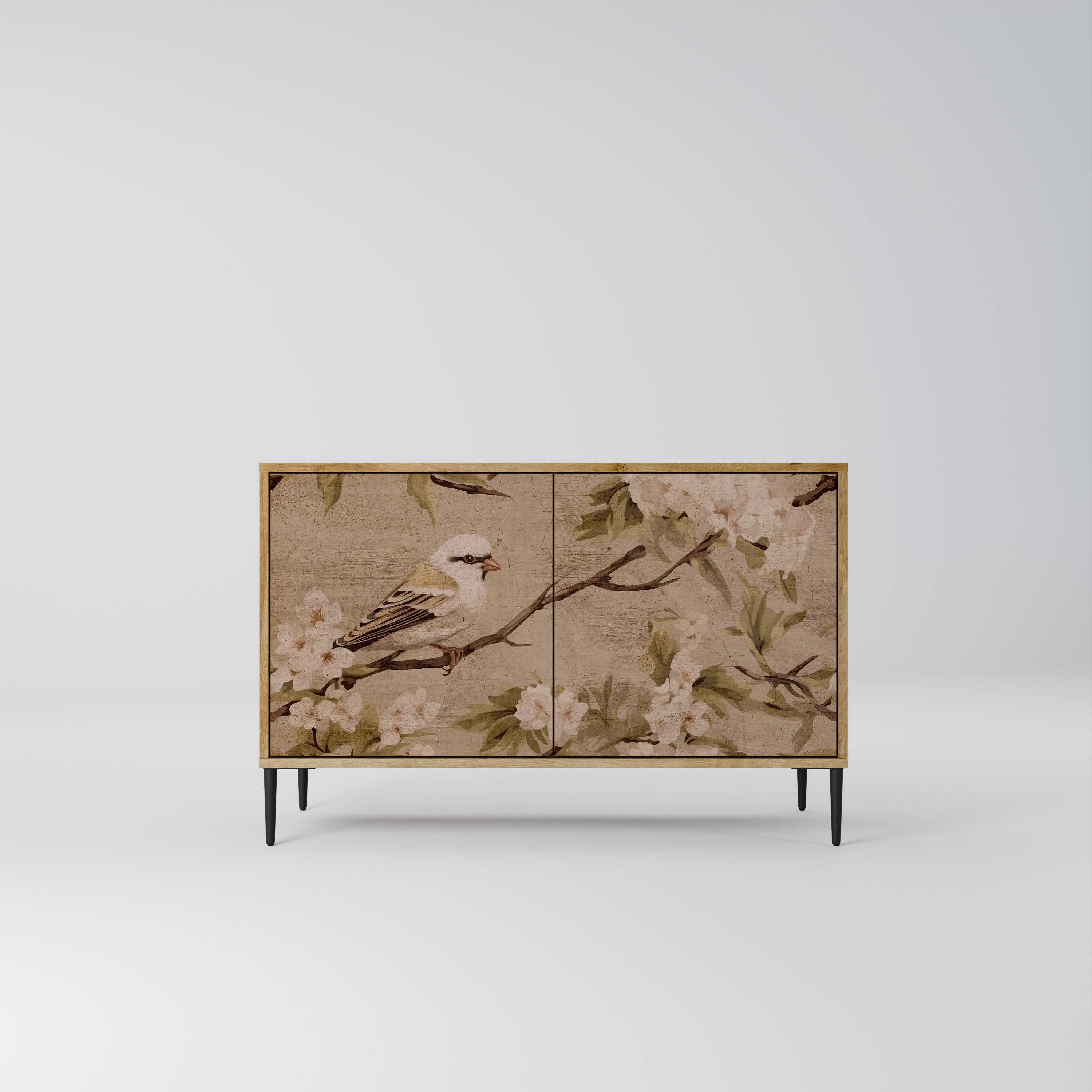 PETAL DISTINGUISH 2-Door Sideboard in Oak Effect