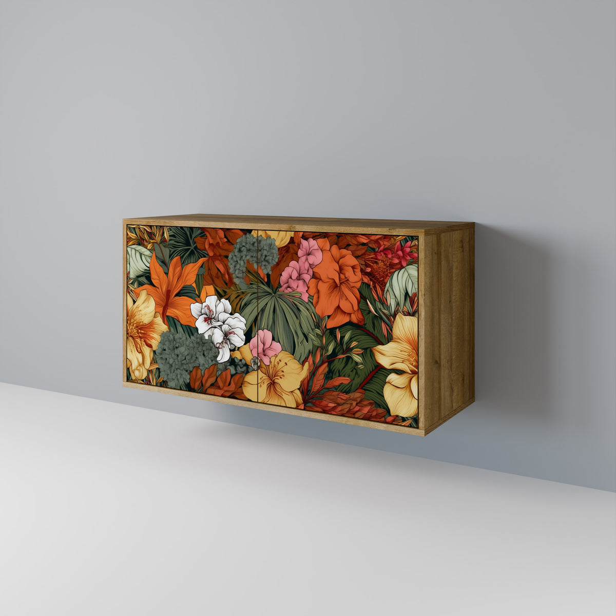 RADIANT FLORA Aparador de 2 Puertas