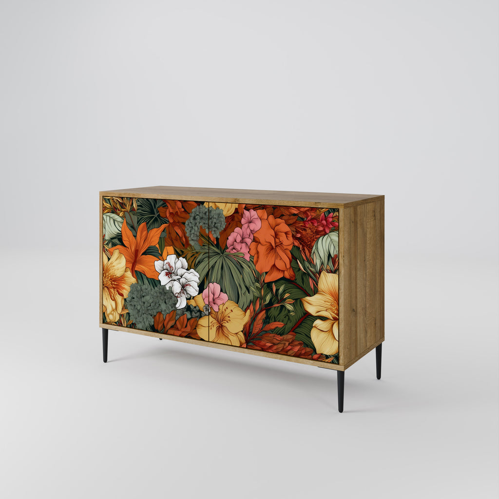 RADIANT FLORA 2-Door Sideboard in Oak Effect