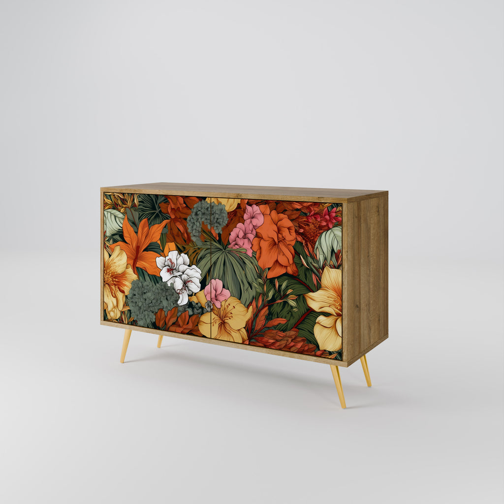 RADIANT FLORA 2-Door Sideboard in Oak Effect