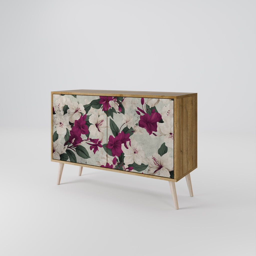 FLOWERET DREAM 2-Door Sideboard in Oak Effect