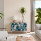 POPINJAY LOOK Aparador de 2 Puertas en Efecto Roble