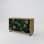 SUCCULENT JUNGLE 2-Door Sideboard in Oak Effect