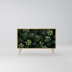 SUCCULENT JUNGLE 2-Door Sideboard in Oak Effect