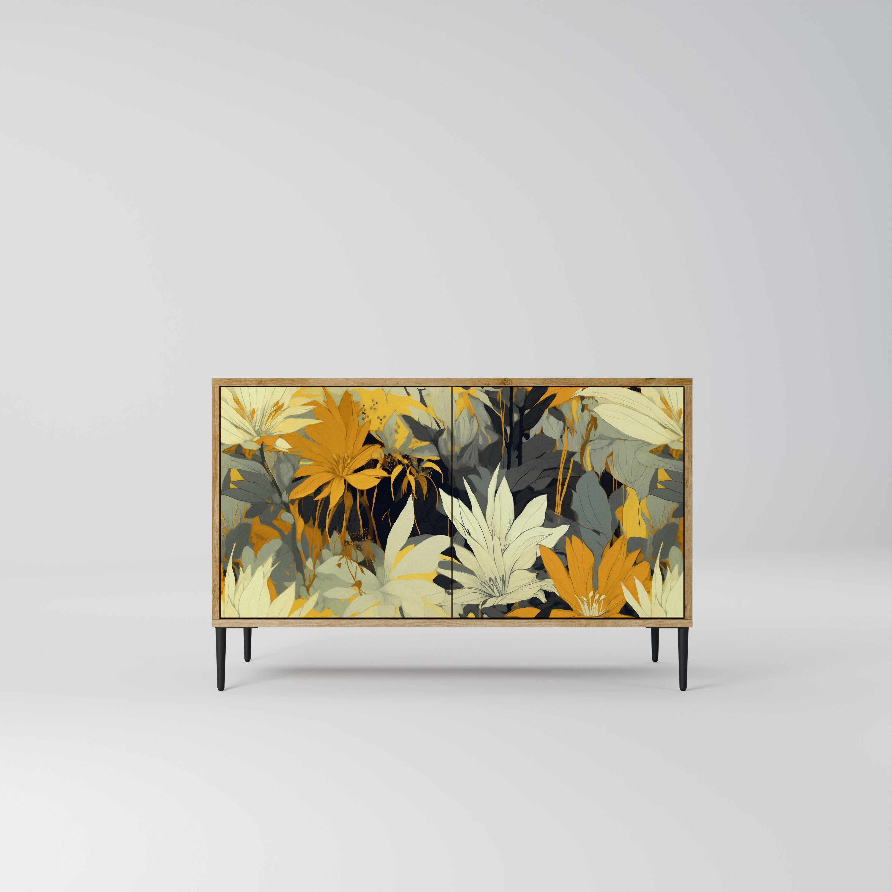 SUNKISSED LILY 2-Door Sideboard in Oak Effect