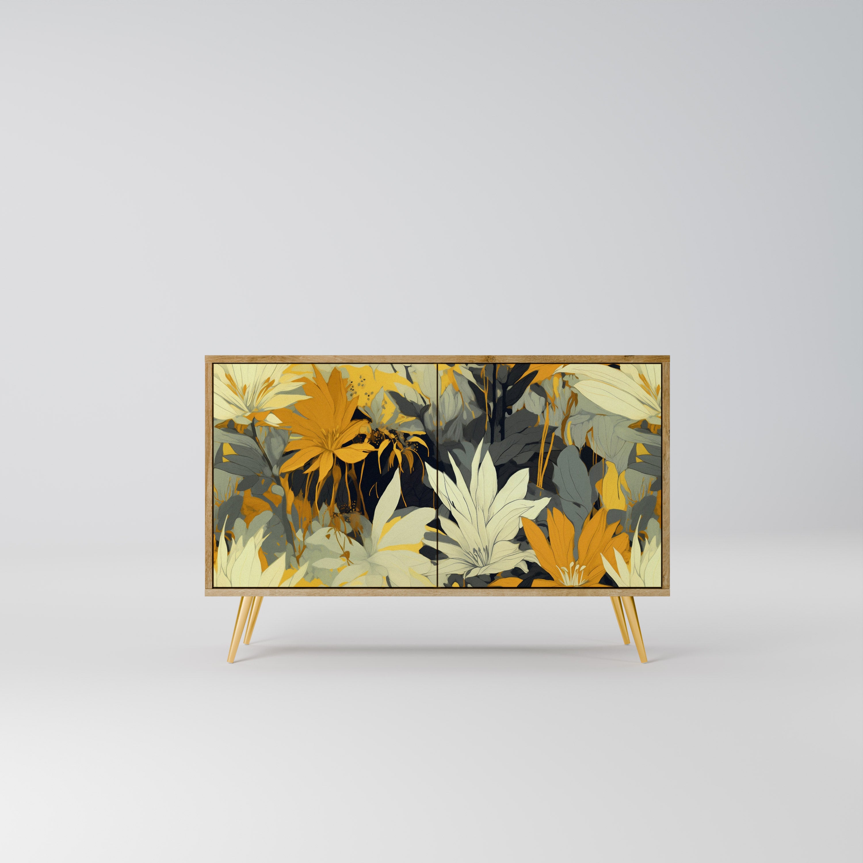 SUNKISSED LILY 2-Door Sideboard in Oak Effect