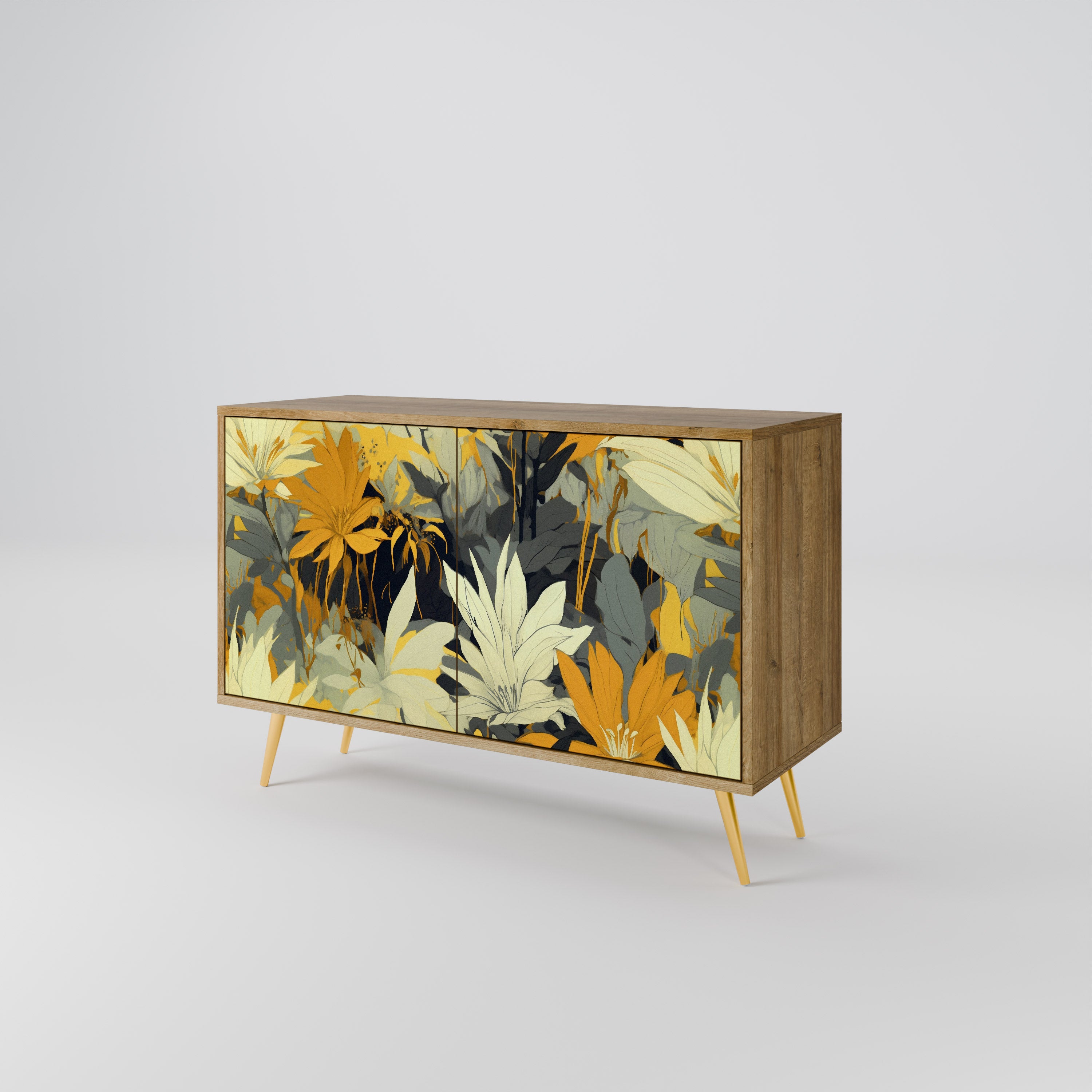 SUNKISSED LILY 2-Door Sideboard in Oak Effect
