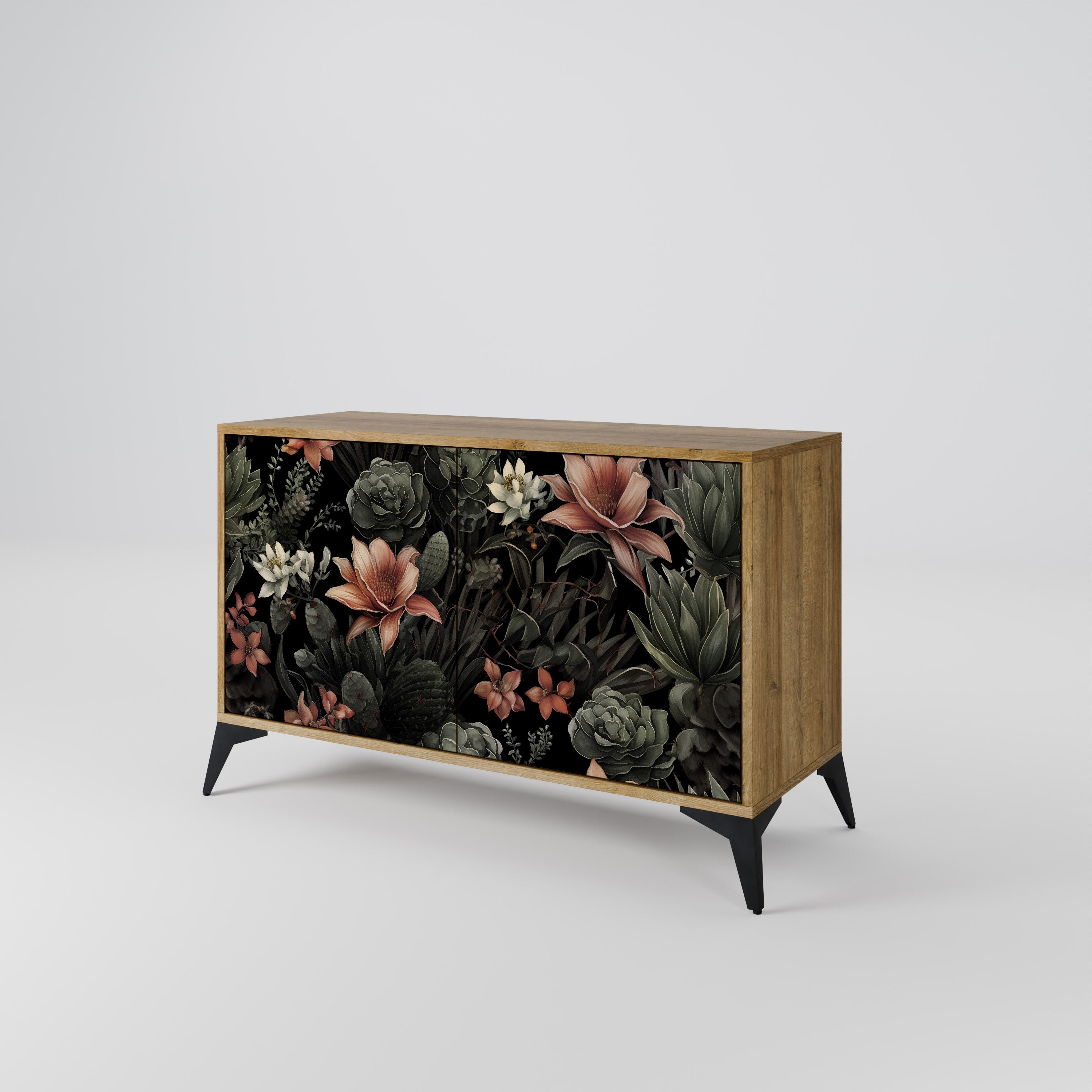SECRET VERDURE 2-Door Sideboard in Oak Effect