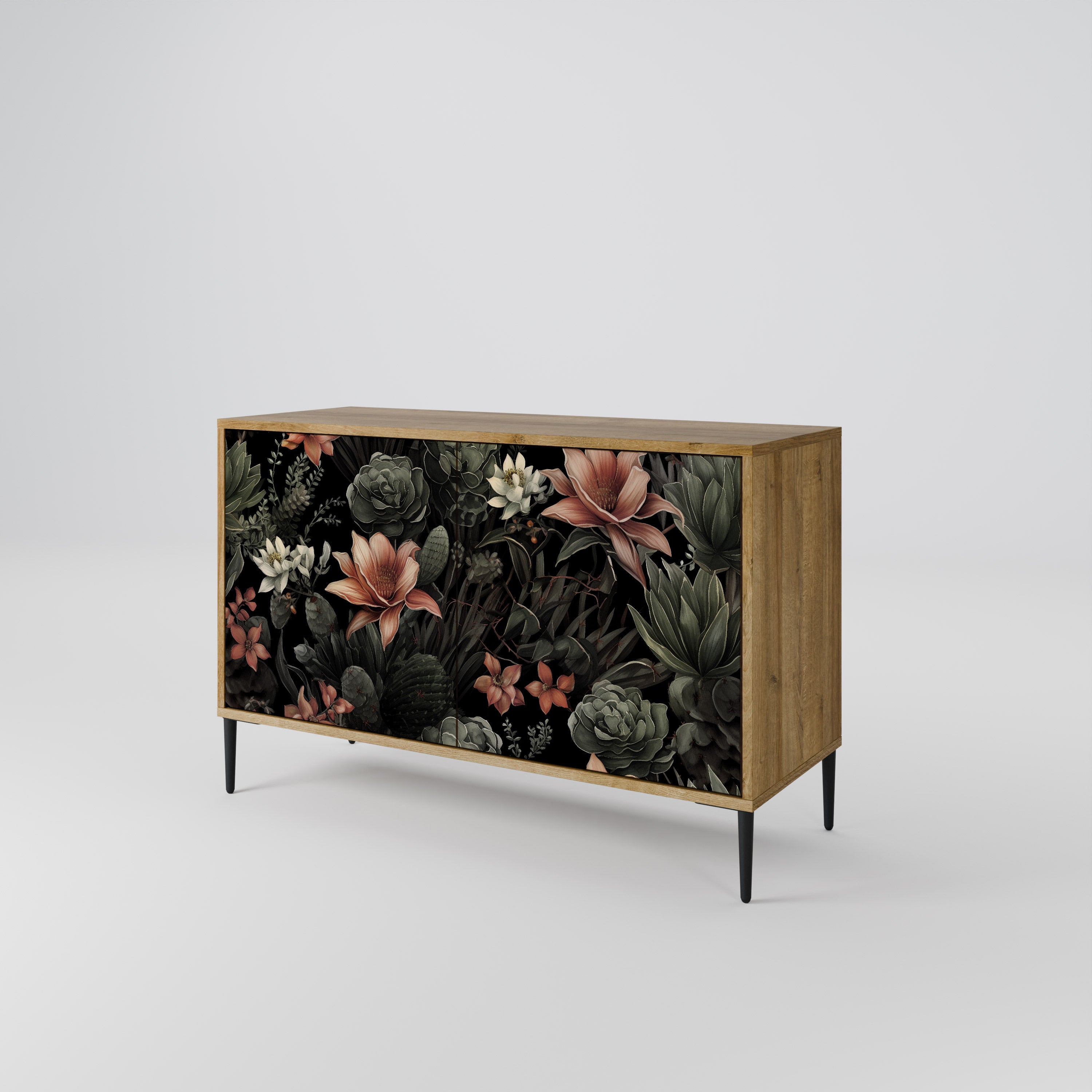 SECRET VERDURE 2-Door Sideboard in Oak Effect