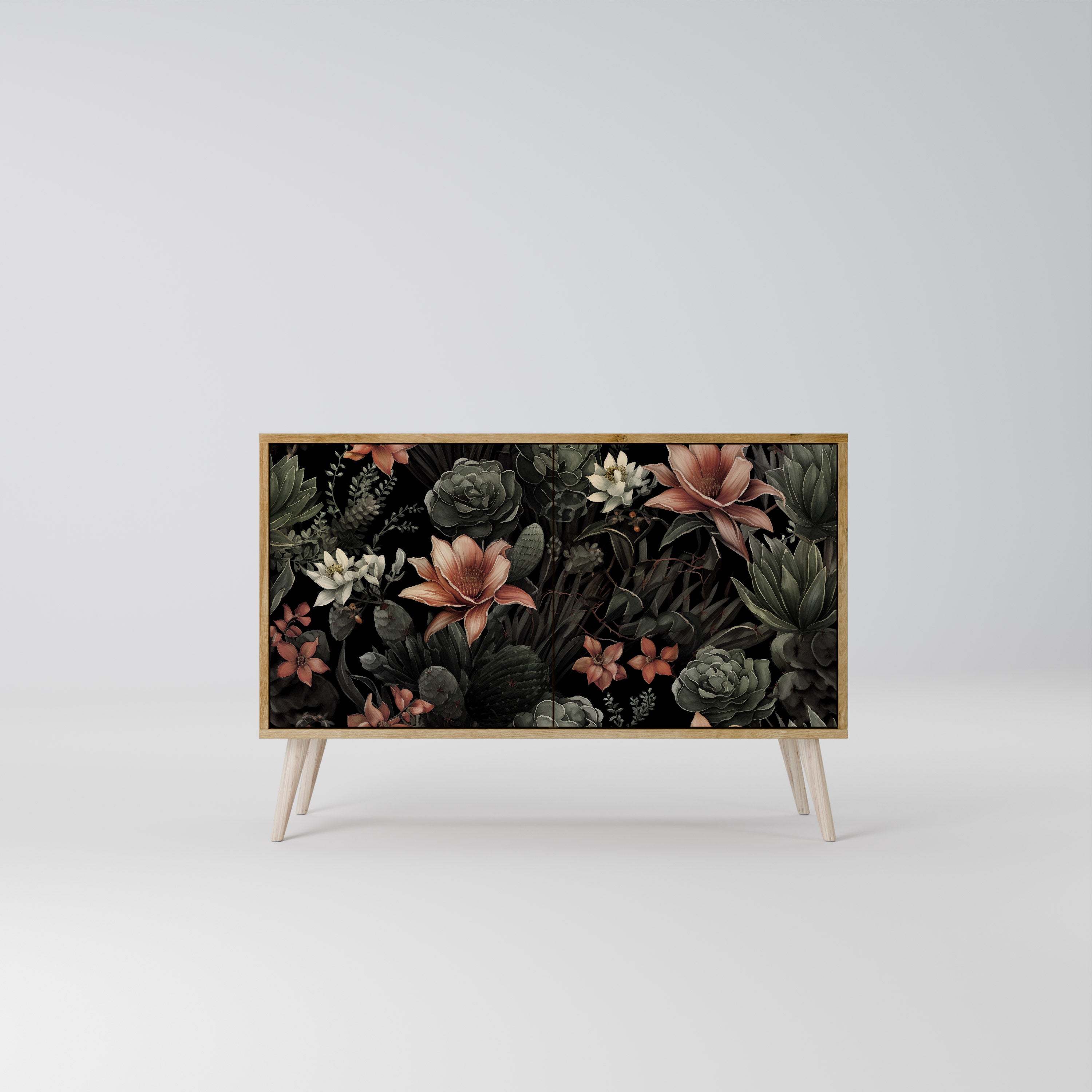 SECRET VERDURE 2-Door Sideboard in Oak Effect