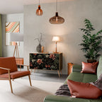 SECRET VERDURE 2-Door Sideboard in Oak Effect