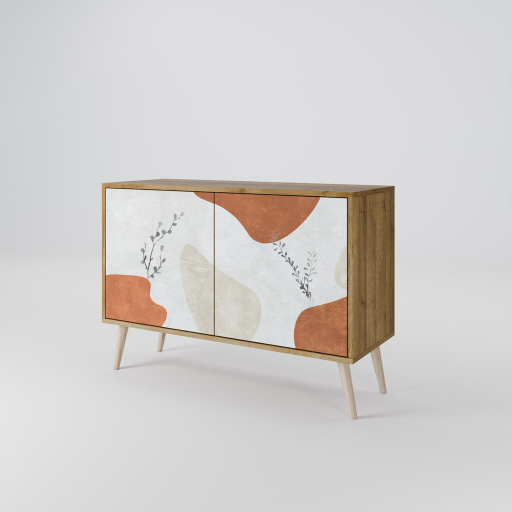 TRANQUIL TWIG 2-Door Sideboard in Oak Effect
