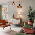 TRANQUIL TWIG Aparador de 2 Puertas en Efecto Roble