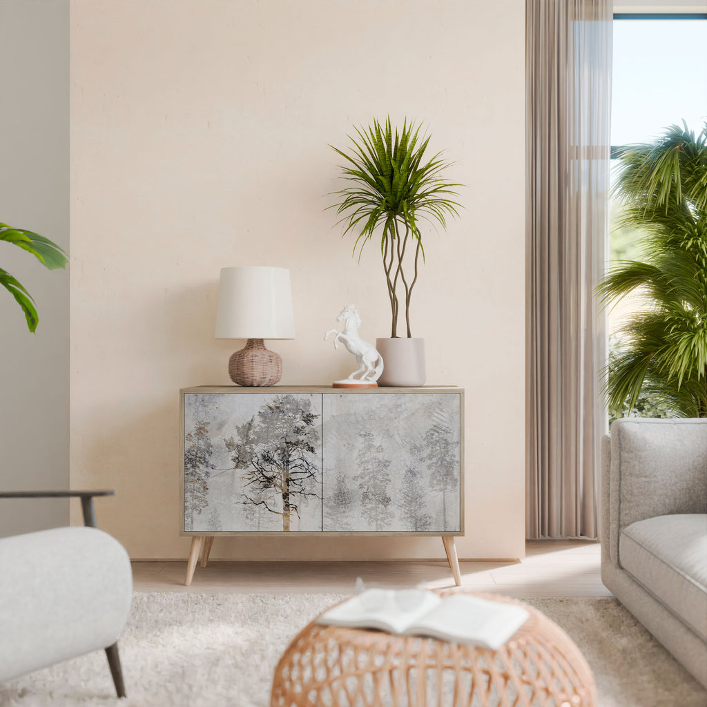 FADE IN THE TREES 2-Door Sideboard in Oak Effect