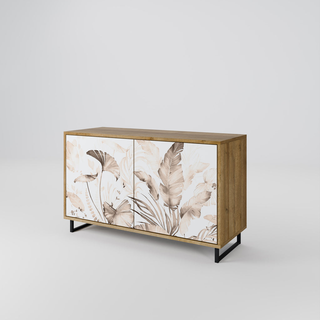 WILD TENDERNESS 2-Door Sideboard in Oak Effect