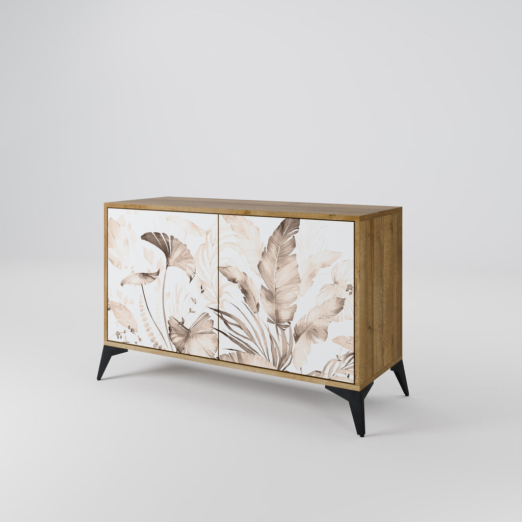 WILD TENDERNESS 2-Door Sideboard in Oak Effect