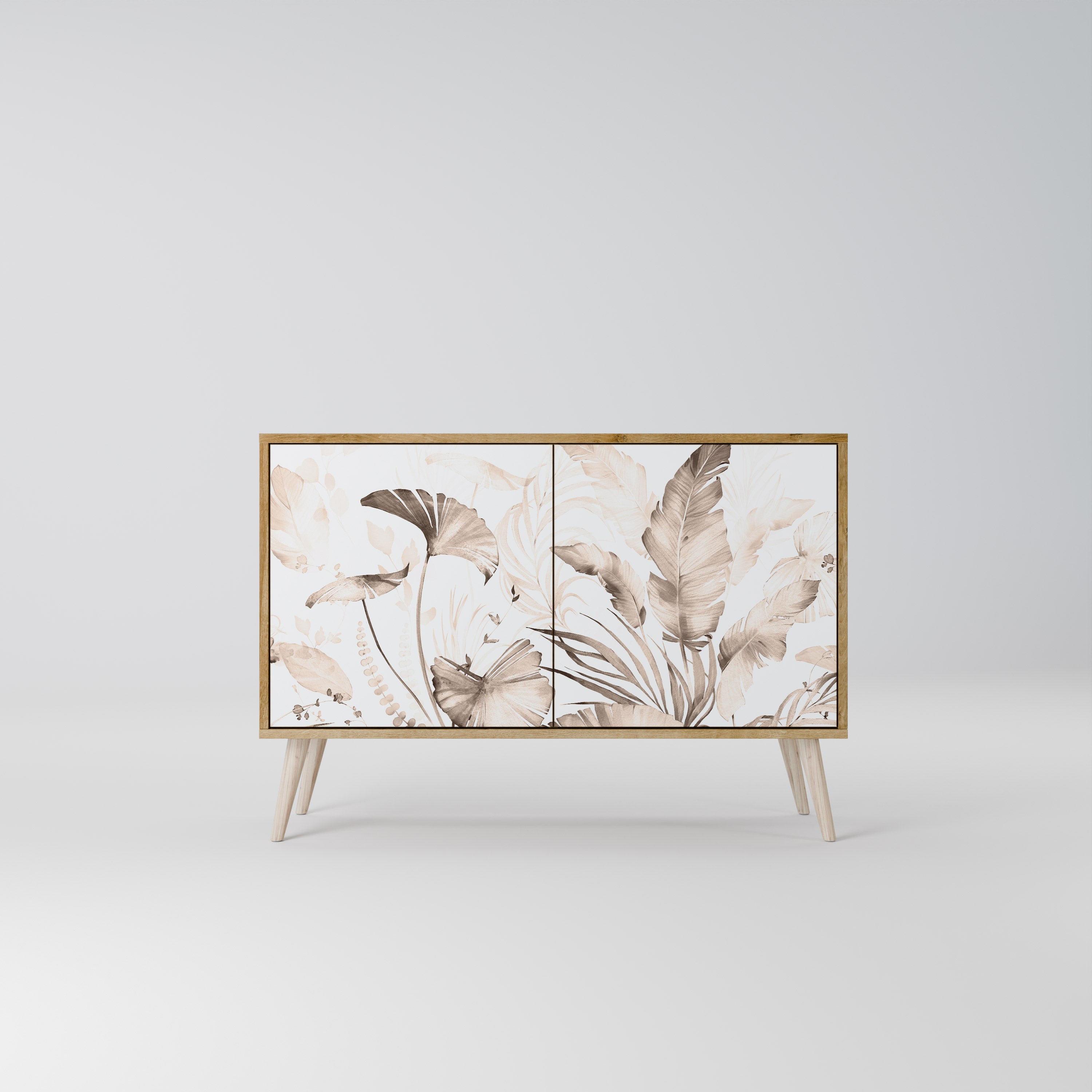 WILD TENDERNESS 2-Door Sideboard in Oak Effect
