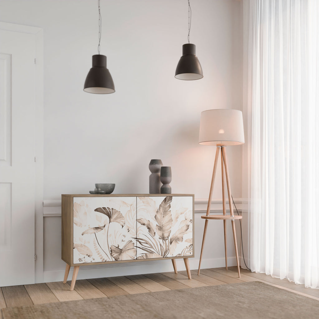 WILD TENDERNESS 2-Door Sideboard in Oak Effect