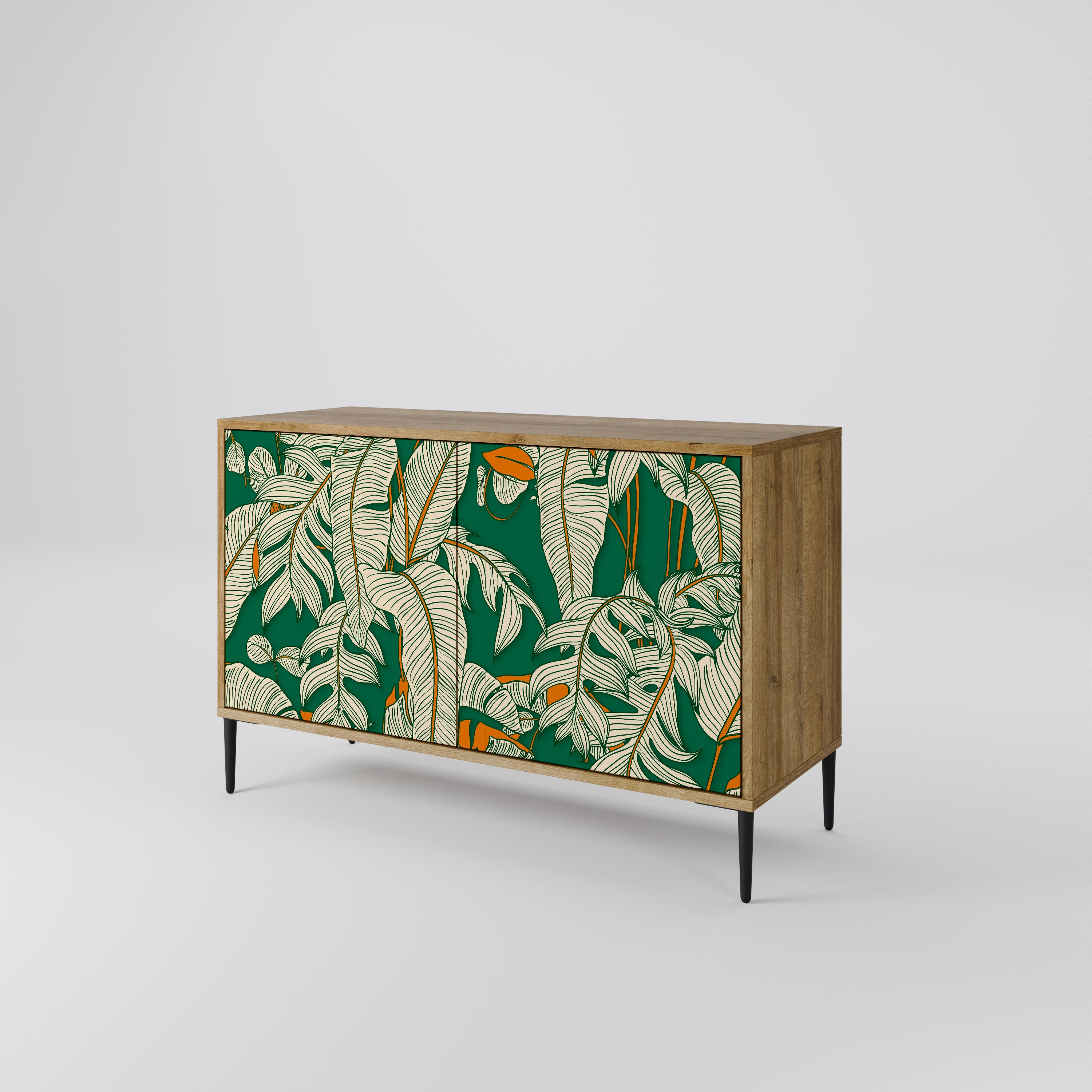 VERDANT PLEASURES 2-Door Sideboard in Oak Effect