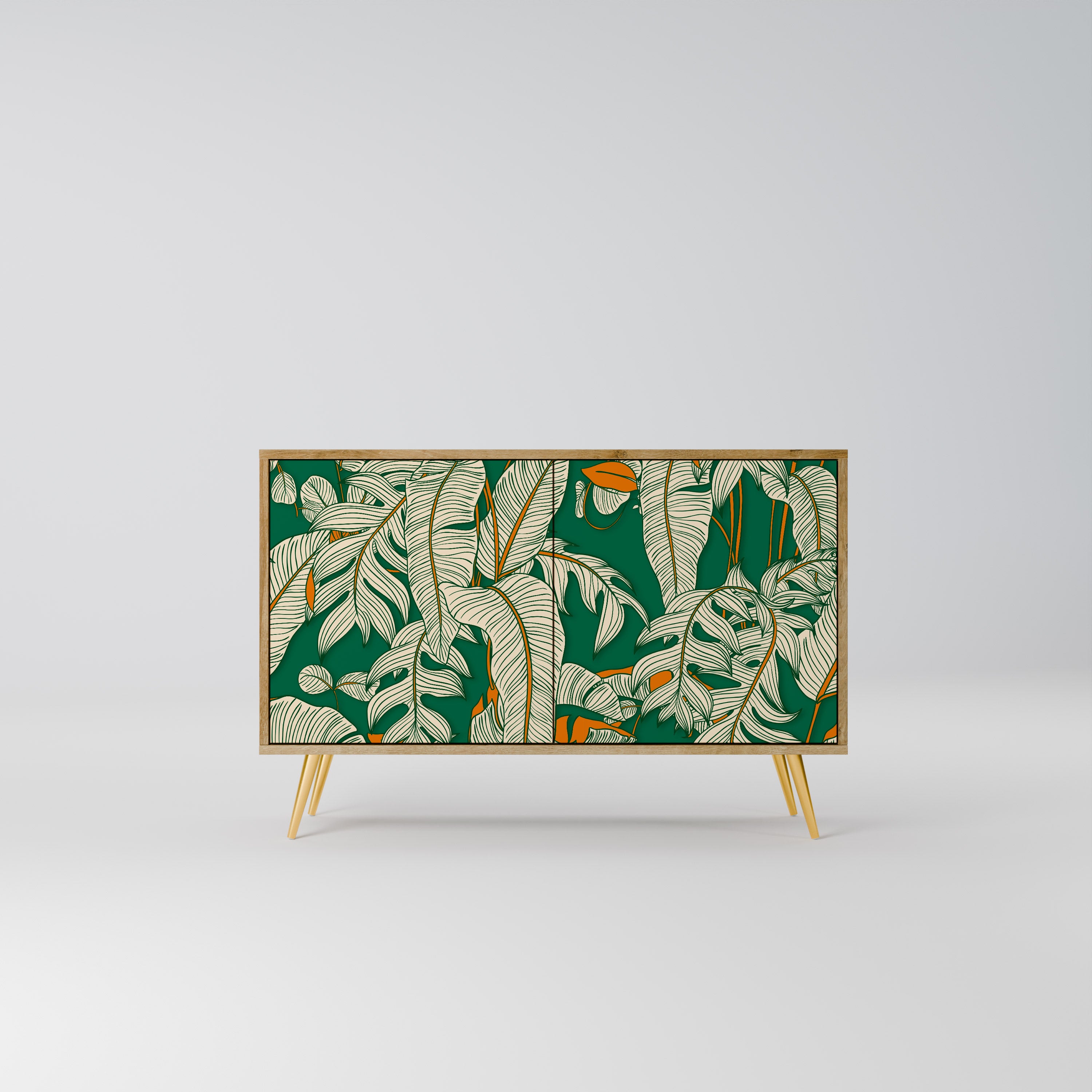 VERDANT PLEASURES 2-Door Sideboard in Oak Effect