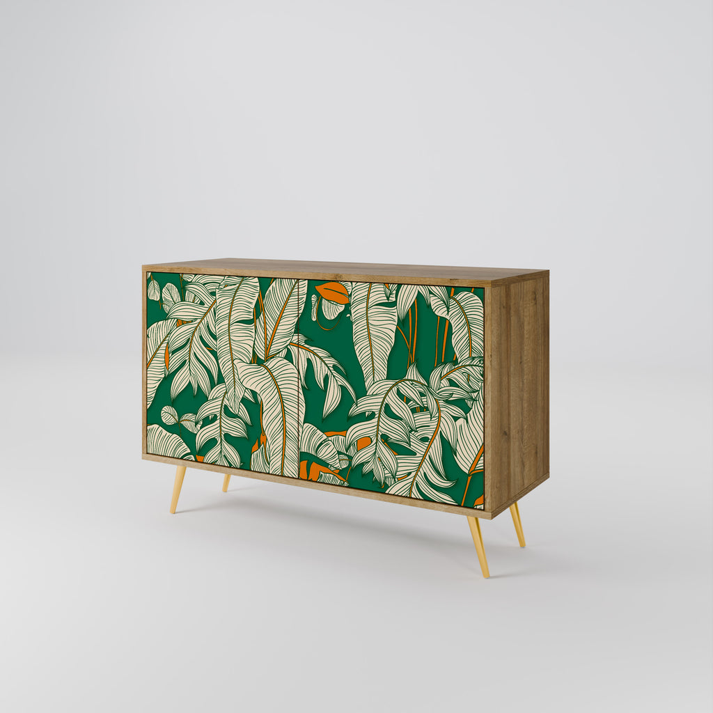 VERDANT PLEASURES 2-Door Sideboard in Oak Effect