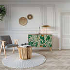 VERDANT PLEASURES Aparador de 2 Puertas en Efecto Roble