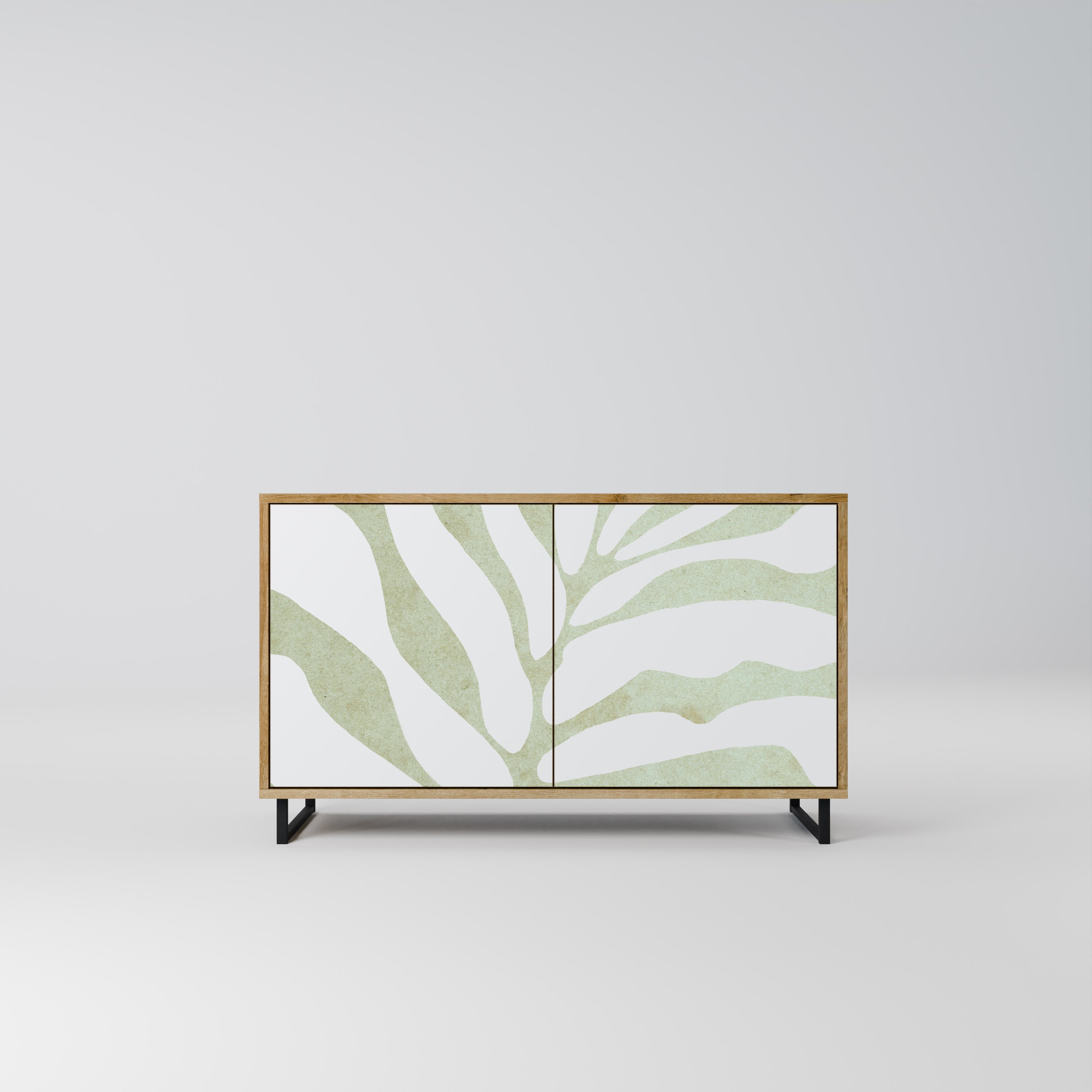 BOTANICAL SPARK 2-Door Sideboard in Oak Effect