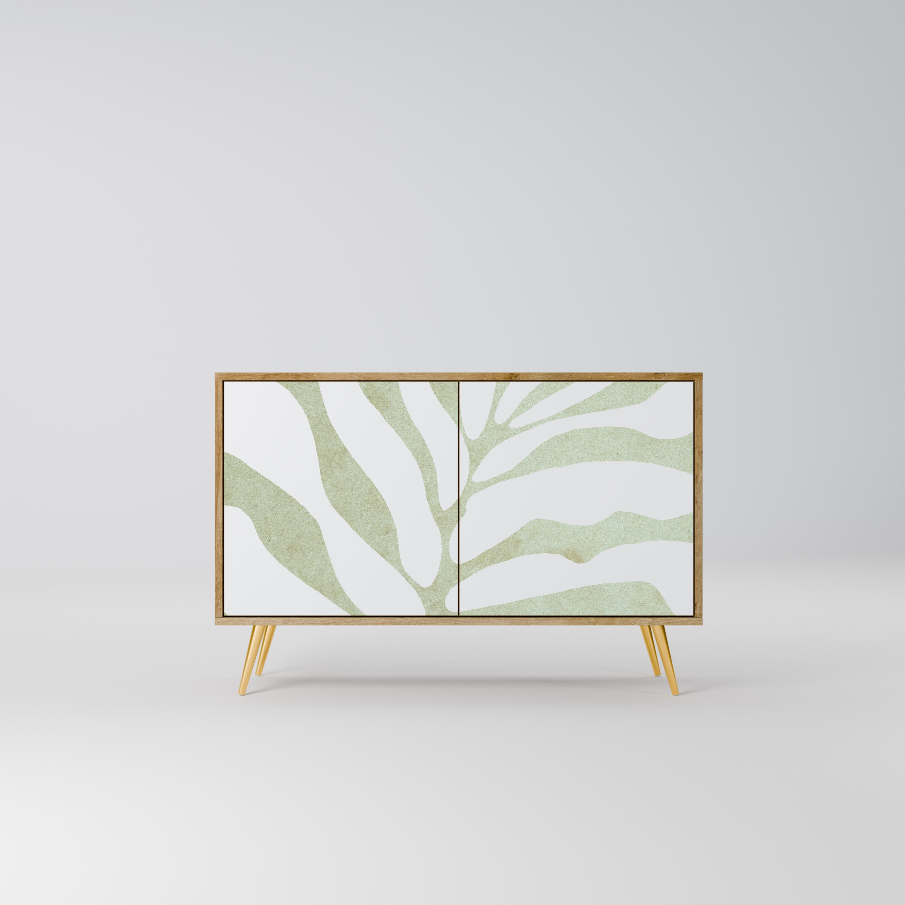 BOTANICAL SPARK 2-Door Sideboard in Oak Effect